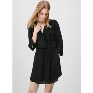 Aritzia Babaton Bennett 100% silk dress